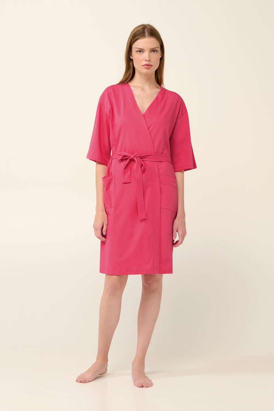 Cotton Crossed Summer Robe